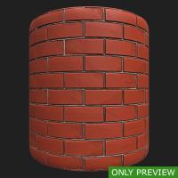 PBR wall bricks preview 0003